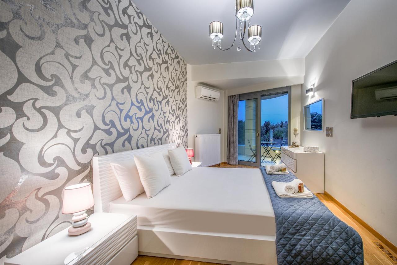 Makhairádhon Astarte Villas - Istar Villa With Tennis Court מראה חיצוני תמונה