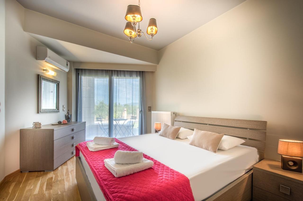 Makhairádhon Astarte Villas - Istar Villa With Tennis Court מראה חיצוני תמונה