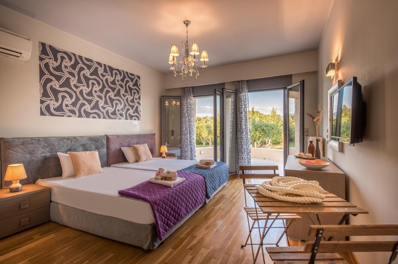 Makhairádhon Astarte Villas - Istar Villa With Tennis Court מראה חיצוני תמונה