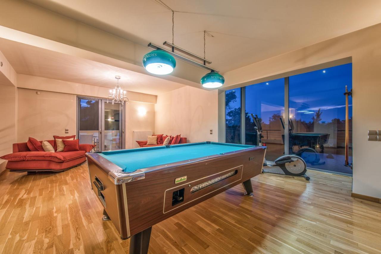 Makhairádhon Astarte Villas - Istar Villa With Tennis Court מראה חיצוני תמונה